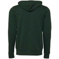 Forest Green - Back - Canvas Unisex Adult Hoodie