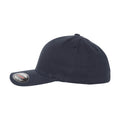 Navy - Side - Flexfit Brushed Twill Cap