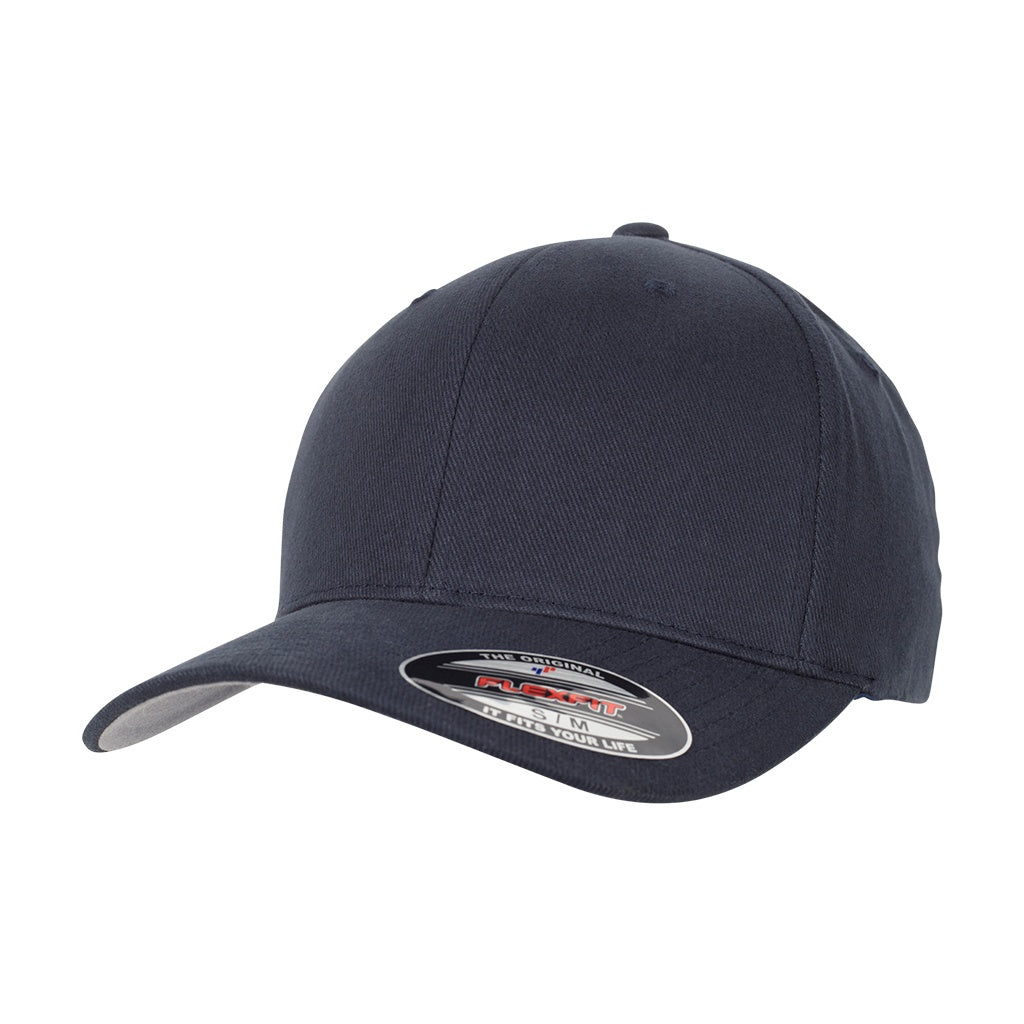 Grey - Pack Shot - Flexfit Brushed Twill Cap