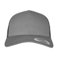 Charcoal - Front - Flexfit Retro Trucker Cap