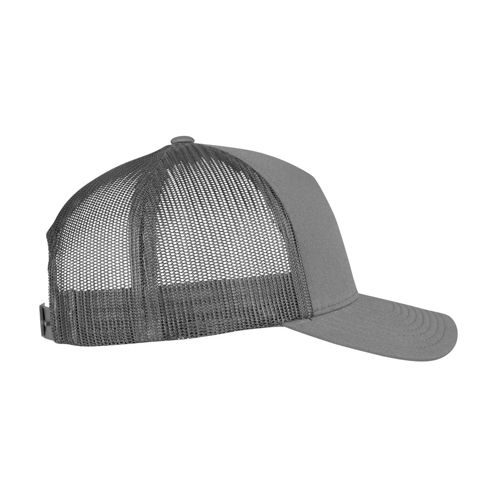 Charcoal - Side - Flexfit Retro Trucker Cap