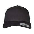 Black - Front - Flexfit Retro Trucker Cap