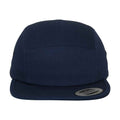 Navy - Front - Flexfit Jockey Cap