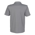Charcoal - Back - Henbury Mens CoolPlus Polo Shirt