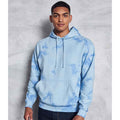 Blue Cloud - Back - Awdis Unisex Adult Tie Dye Hoodie