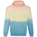 Pastel Sunset Dip - Front - Awdis Unisex Adult Tie Dye Hoodie