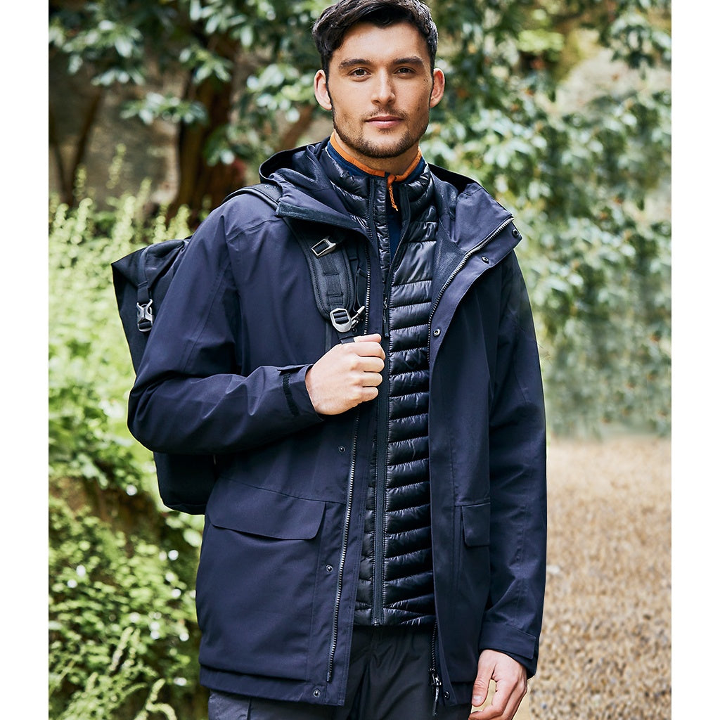 Dark Navy - Back - Craghoppers Unisex Adult Pro Stretch Waterproof Jacket