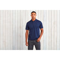 French Navy - Side - Premier Mens Sustainable Polo Shirt