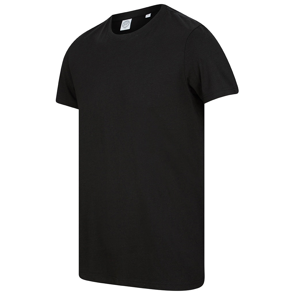 Black - Pack Shot - SF Unisex Adult Organic T-Shirt