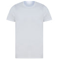 White - Front - SF Unisex Adult Organic T-Shirt