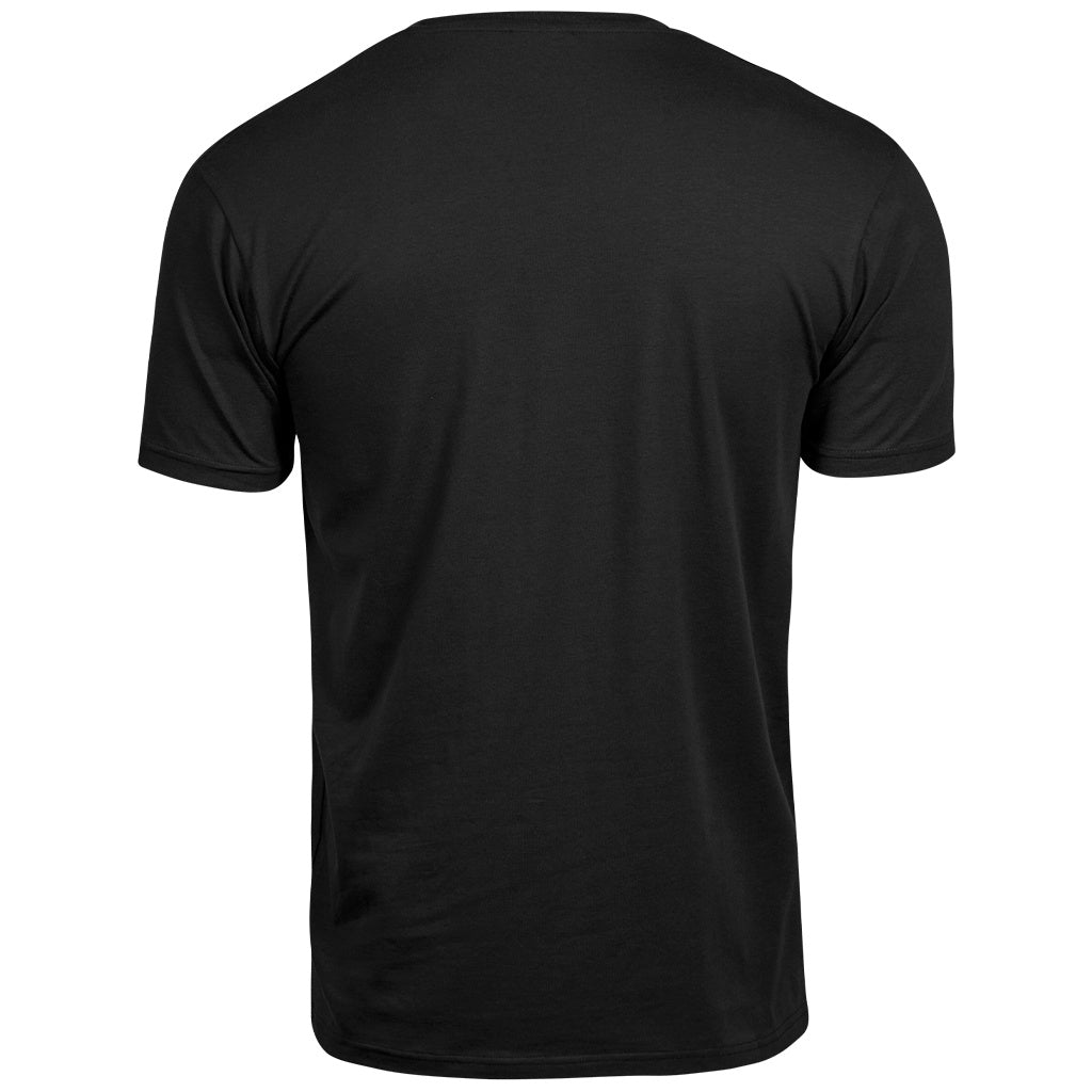 Black - Back - Tee Jays Mens Stretch T-Shirt