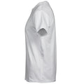 White - Side - Tee Jays Mens Stretch T-Shirt