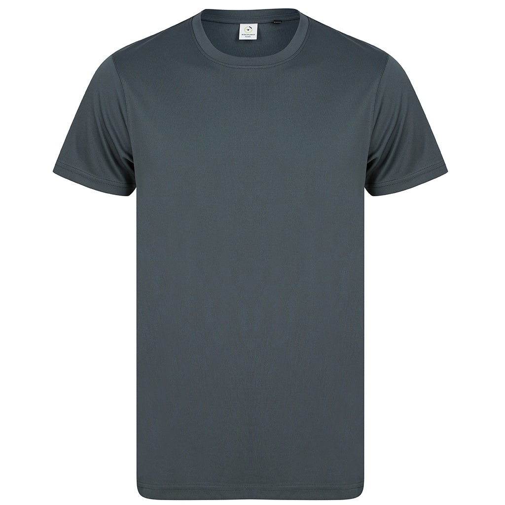 Black - Lifestyle - Tombo Unisex Adult Performance Recycled T-Shirt