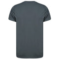 Charcoal - Back - Tombo Unisex Adult Performance Recycled T-Shirt