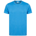 Olympus Blue - Front - Tombo Unisex Adult Performance Recycled T-Shirt