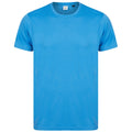 Olympus Blue - Front - Tombo Unisex Adult Performance Recycled T-Shirt