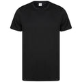 Black - Front - Tombo Unisex Adult Performance Recycled T-Shirt