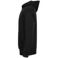 Black - Side - Tombo Unisex Adult Athleisure Hoodie