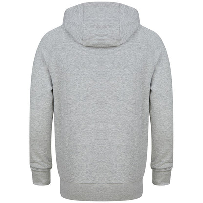 Heather Grey - Back - Tombo Unisex Adult Athleisure Hoodie