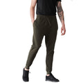 Olive Green - Back - Tombo Unisex Adult Athleisure Jogging Bottoms