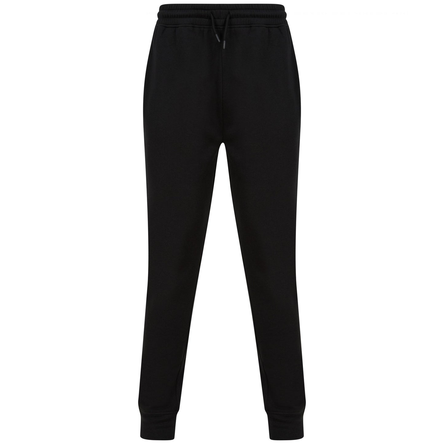 Black - Front - Tombo Unisex Adult Athleisure Jogging Bottoms