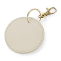 Oyster - Front - Bagbase Boutique Circular Key Clip