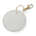 Soft Grey - Front - Bagbase Boutique Circular Key Clip