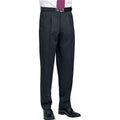 Charcoal - Front - Brook Taverner Mens Concept Atlas Trousers