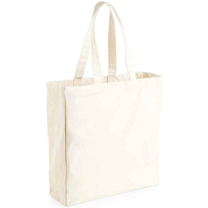 Natural - Front - Westford Mill Classic Canvas Tote Bag