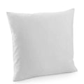 Light Grey - Back - Westford Mill Cotton Canvas Square Cushion Cover