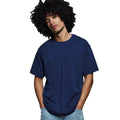 Navy - Back - Anthem Unisex Adult Heavyweight T-Shirt