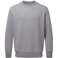 Grey Marl - Front - Anthem Unisex Adult Marl Organic Sweatshirt