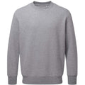 Grey Marl - Front - Anthem Unisex Adult Marl Organic Sweatshirt