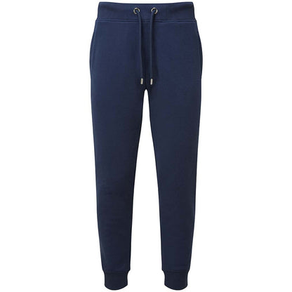 Navy - Front - Anthem Unisex Adult Organic Jogging Bottoms