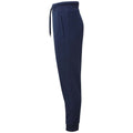 Navy - Pack Shot - Anthem Unisex Adult Organic Jogging Bottoms