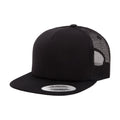 Black - Front - Flexfit Foam Trucker Cap