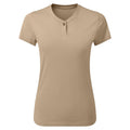 Khaki - Front - Premier Womens-Ladies Comis Sustainable T-Shirt