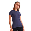 Navy Marl - Side - Premier Womens-Ladies Comis Sustainable T-Shirt