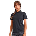 Black - Back - Premier Womens-Ladies Sustainable Polo Shirt