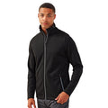 Black - Back - Premier Mens Sustainable Sweat Jacket