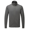 Dark Grey - Front - Premier Mens Sustainable Sweat Jacket