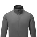 Dark Grey - Back - Premier Mens Sustainable Sweat Jacket