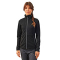 Black - Back - Premier Womens-Ladies Dyed Sweat Jacket