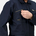 Navy - Close up - Regatta Mens Overalls