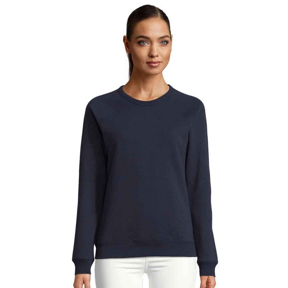 Night Blue - Back - NEOBLU Womens-Ladies Nelson French Terry Sweatshirt