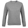 Grey Marl - Front - NEOBLU Womens-Ladies Nelson French Terry Sweatshirt