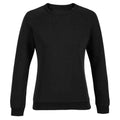 Deep Black - Front - NEOBLU Womens-Ladies Nelson French Terry Sweatshirt