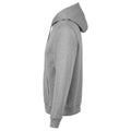 Grey Marl - Back - NEOBLU Mens Nicholas French Terry Hoodie