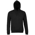 Deep Black - Front - NEOBLU Mens Nicholas French Terry Hoodie