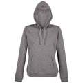 Grey Marl - Front - NEOBLU Womens-Ladies Nicholas French Terry Hoodie